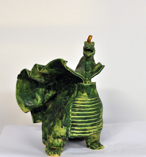 Colja de Roo + Draak, groen (04)